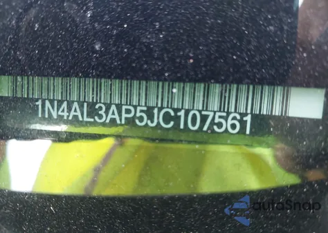 2018 Nissan Altima 2.5 Sr из США, поврежденный, VIN 1N4AL3AP5JC107561